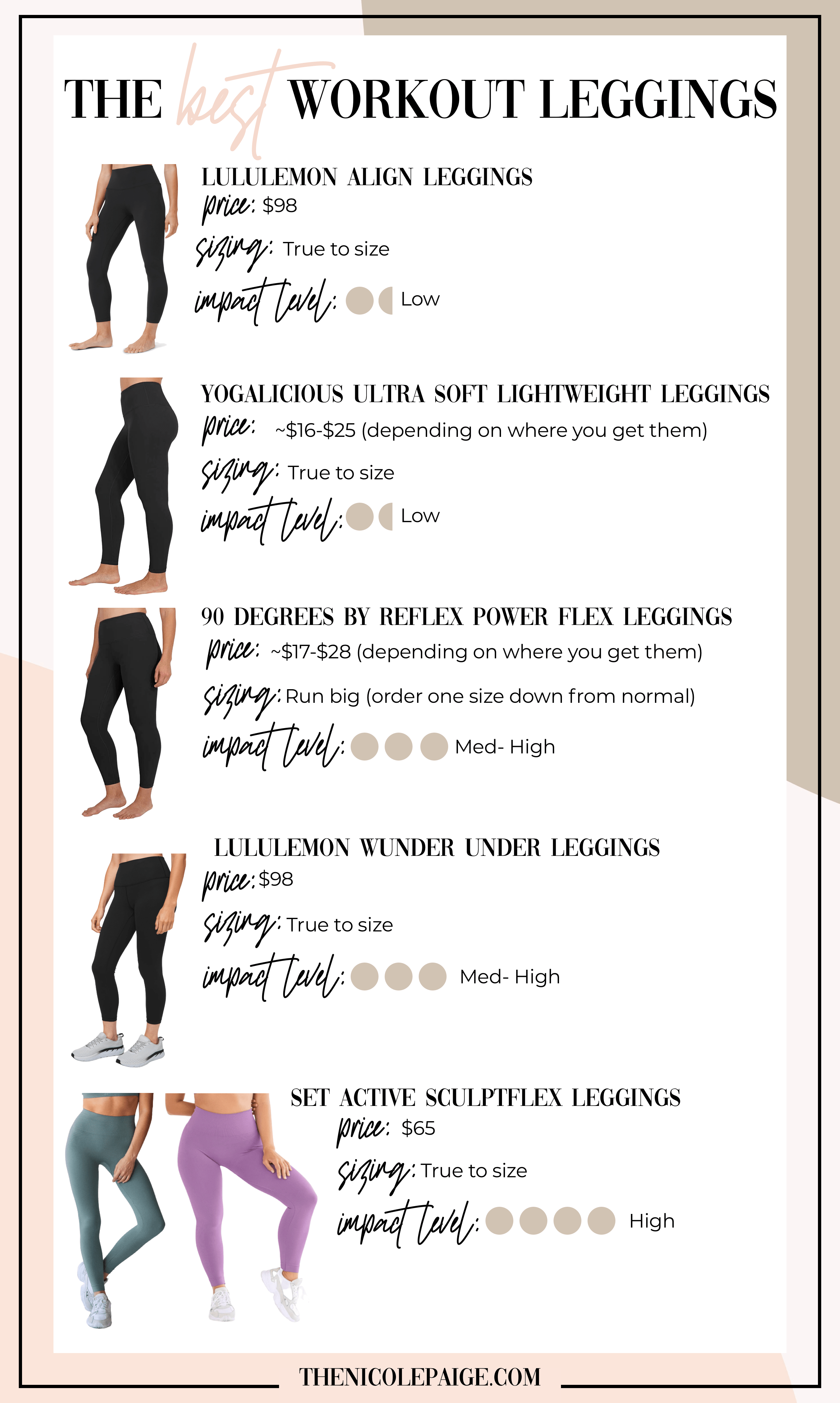 workout leggings